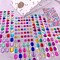365 Pcs Round Jewels Stickers – Self-Adhesive Rhinestone Gem Stickers, Multicolored Bling Jewels for Crafts, DIY Projects, and Decorations